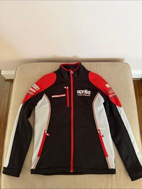 Aprilia Black Red Racing Jacket